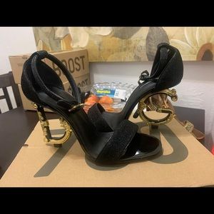 Dolce & cabbana glitter sandals